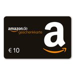 Amazon.de-Geschenkkarte ¿10,-