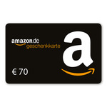 70 Euro Amazon.de-Gutschein