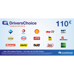 DriversChoice Universal-Tankgutschein EUR 110,-