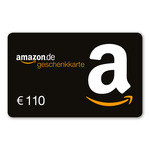 110 Euro Amazon.de-Gutschein