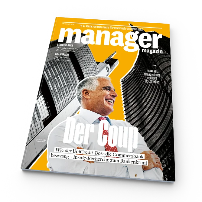 Aktuelle Ausgabe des manager magazin