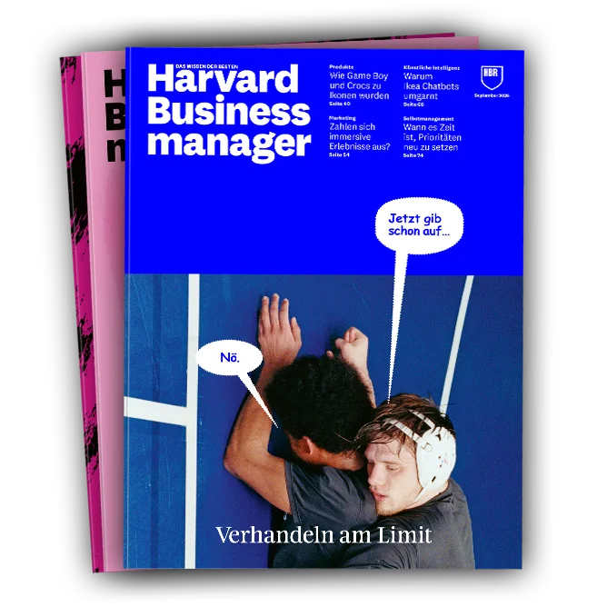 Harvard Business Manager aktuelle und letzte Ausgabe Heft