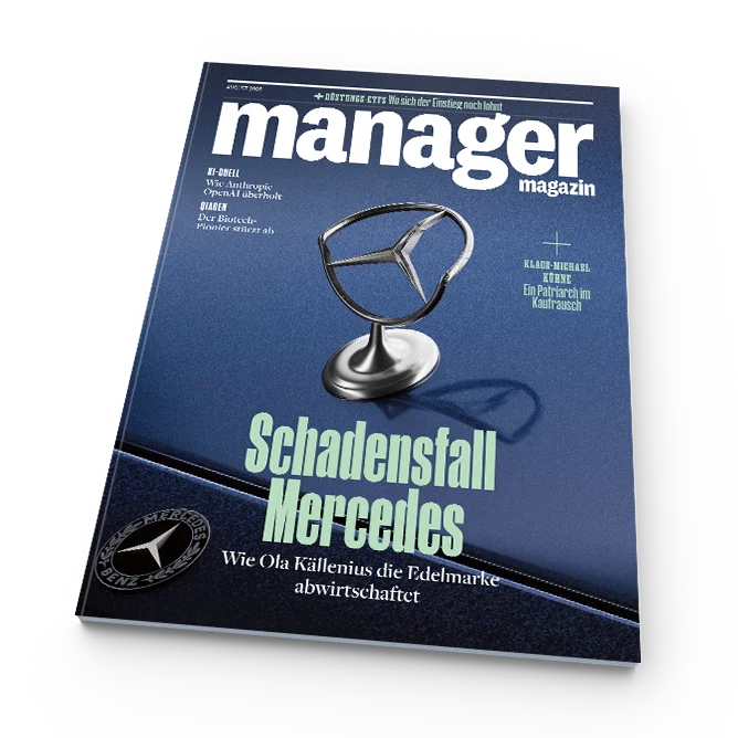 Aktuelle Ausgabe des manager magazin