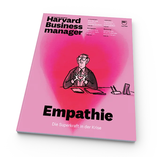 Aktuelle Ausgabe des Harvard Business manager