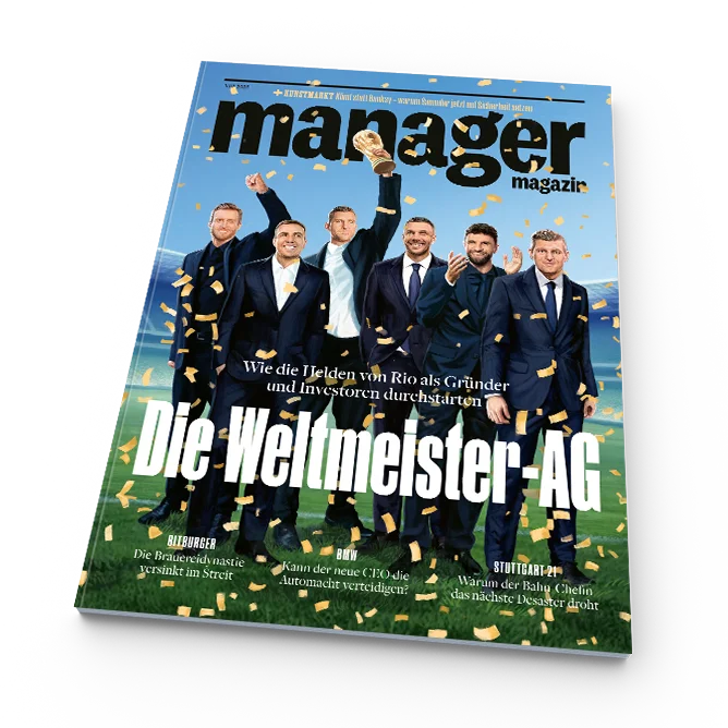 Aktuelle Ausgabe des manager magazin