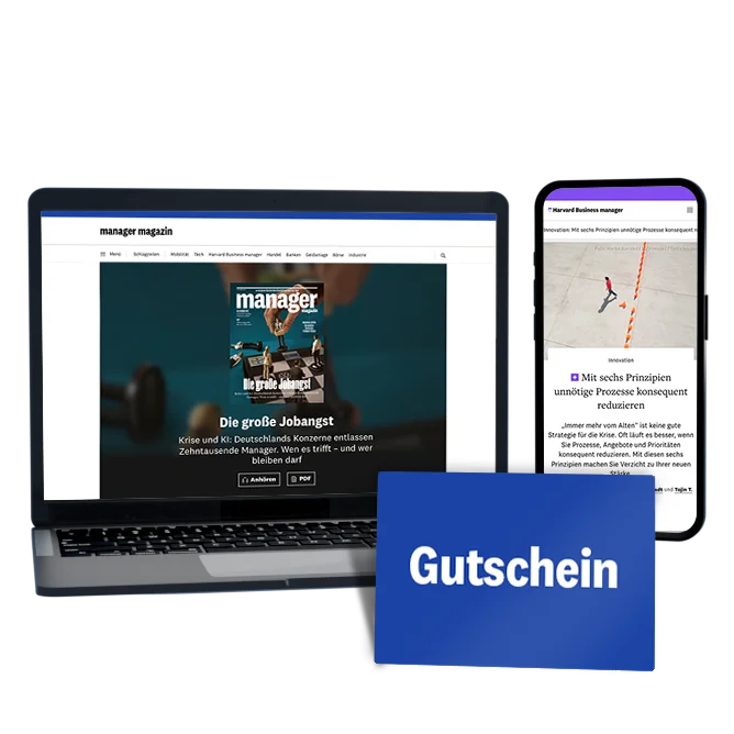 manager+ als Geschenkgutschein verschenken