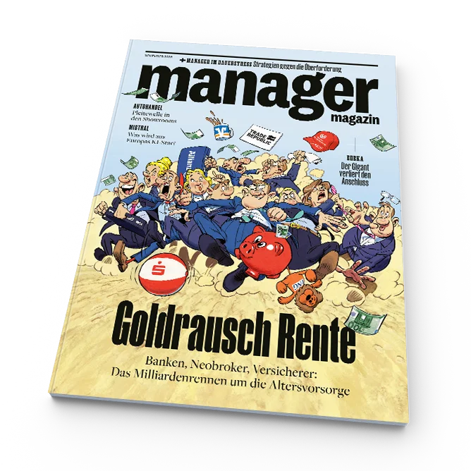 Aktuelle Ausgabe des manager magazin