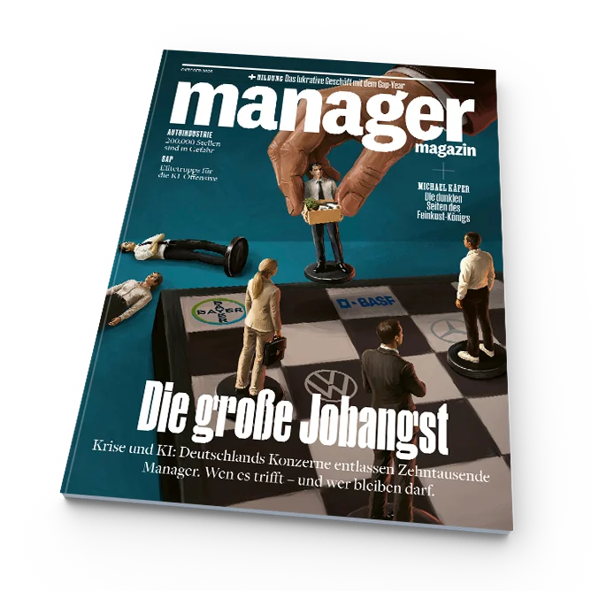 Aktuelle Ausgabe des manager magazin